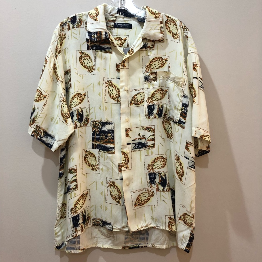 Men’s Vintage Hawaiian Pace Vintage Shirt Sz M